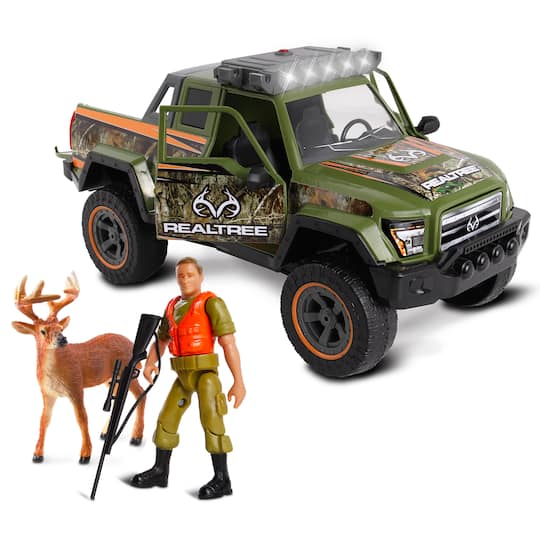 NKOK RealTree® 1:18 Scale 4 Piece Buck Hunting Playset